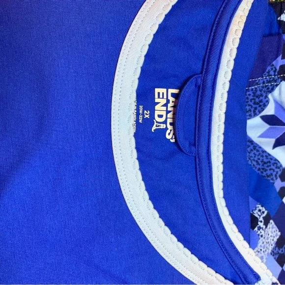 LANDSEND Pajamas Set Cotton Knit Long Sleeve Top and Long Pants - Picture 3 of 3